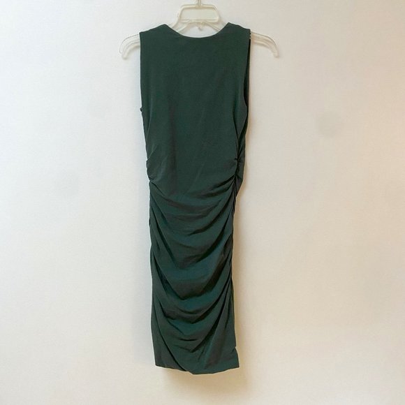 Boden faux wrap green dress - Picture 4 of 4